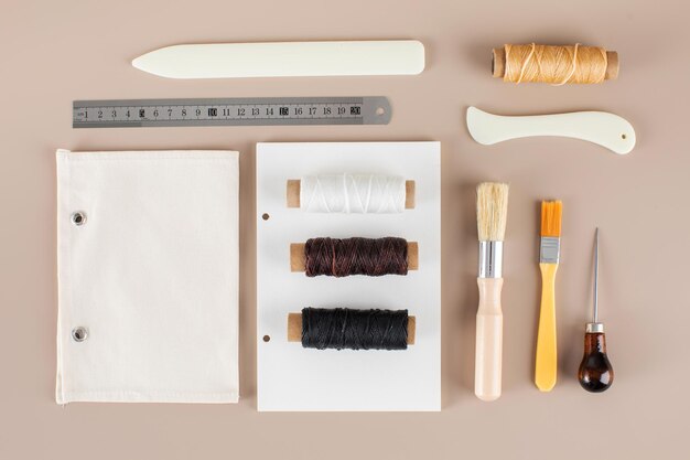 Steps of embroidery process